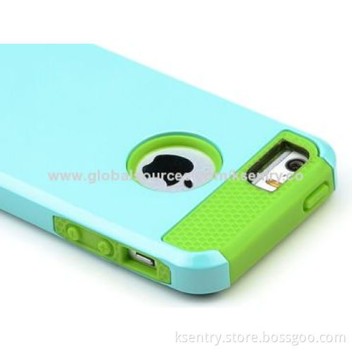 New Design TPU+PC 2-in-1 Hard & Soft Case for iPhone 5s/5/5G